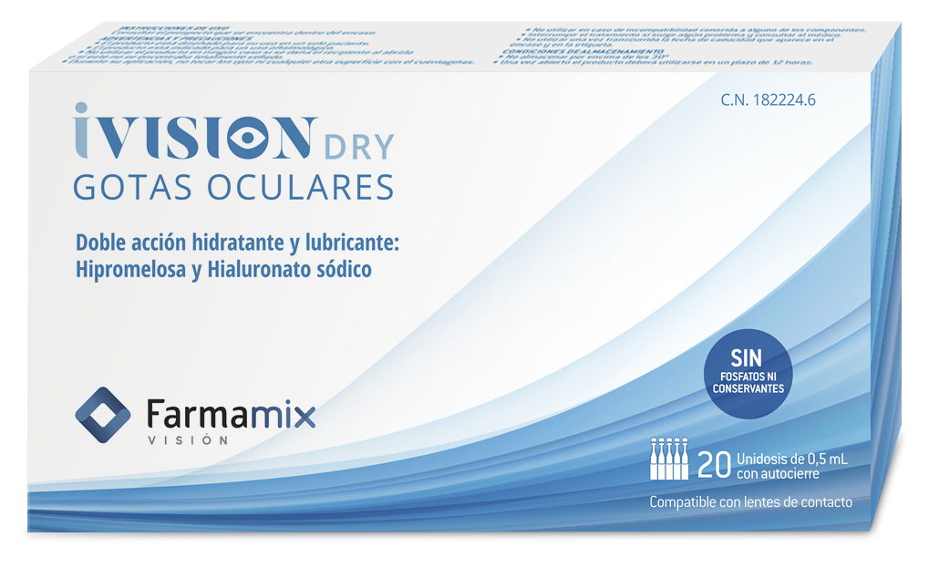 Farmamix - iVision DRY umelé slzy 20x 0,5 ml