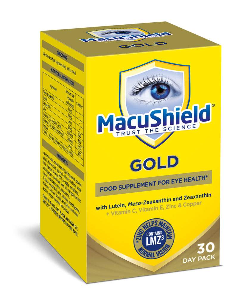MacuShield GOLD - 90 tbl- balenie na 30 dní